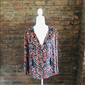 Joie Odette Floral Blouse